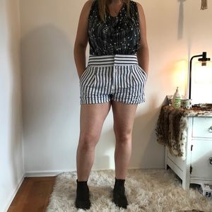 Striped shorts
